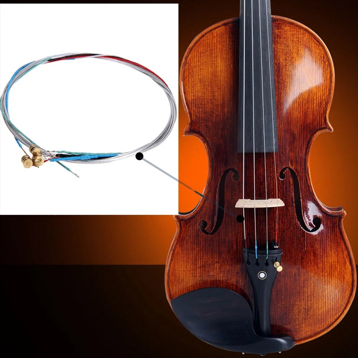 Musical Instrument Strings - ABPF Violin Strings 4/4 Professional Full