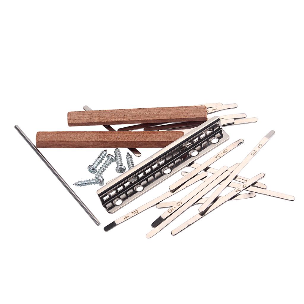 Musical Instrument Piano - Kalimba 17 Key DIY Parts Kit