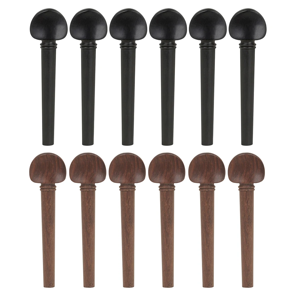 Musical Instrument Oud - 12 Pcs/Set Oud String Pegs Mahogany