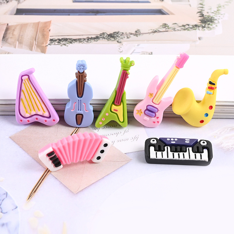 10pcs Cartoon Kawaii Resin Min - Musical Instrument Manufacturers recension och pris