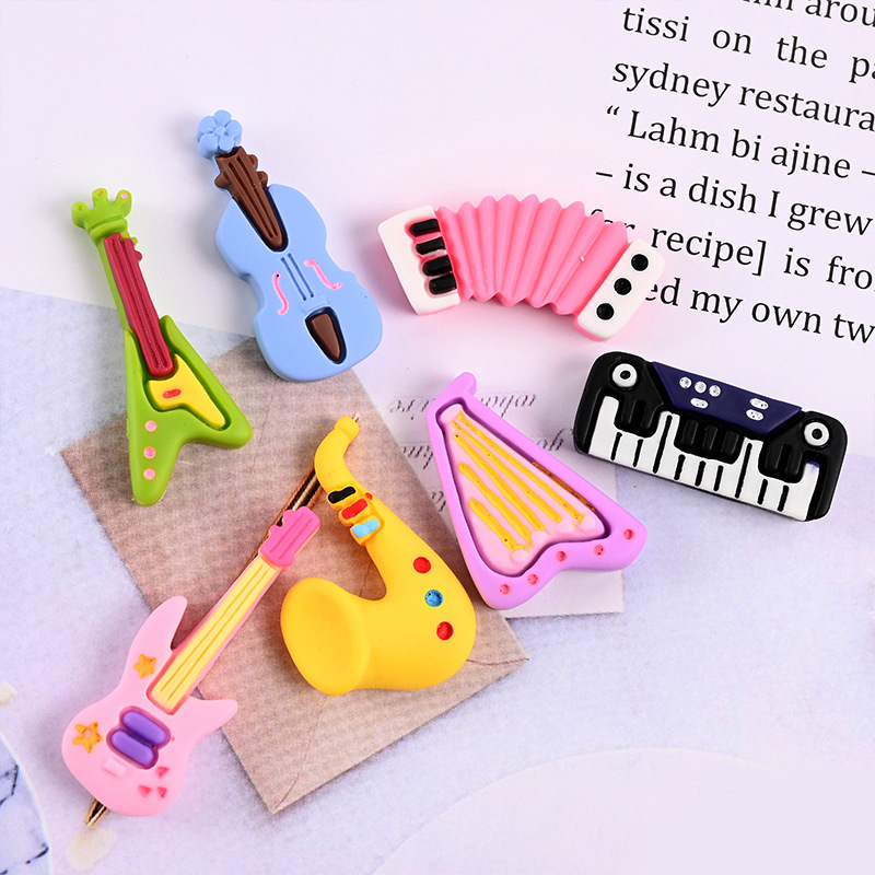 10pcs Cartoon Kawaii Resin Min - Musical Instrument Manufacturers recension och pris