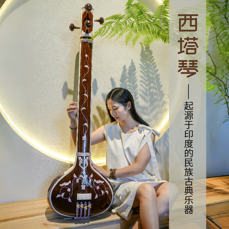 Handmade Sitar National Musica - Musical Instrument Sitar recension och pris