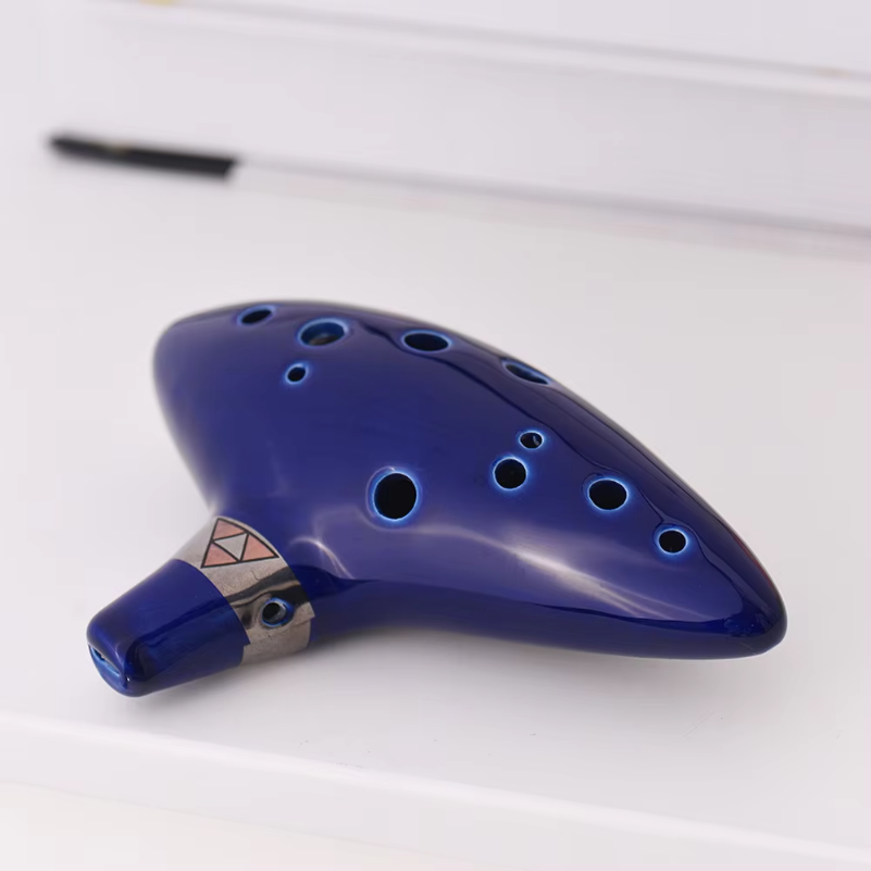12 Hole Ocarina Ceramic Alto C - Musical Instrument Book recension och pris