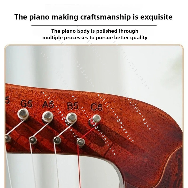 Handmade 15 Tone Harp Sound Th - Musical Instrument Strings recension och pris