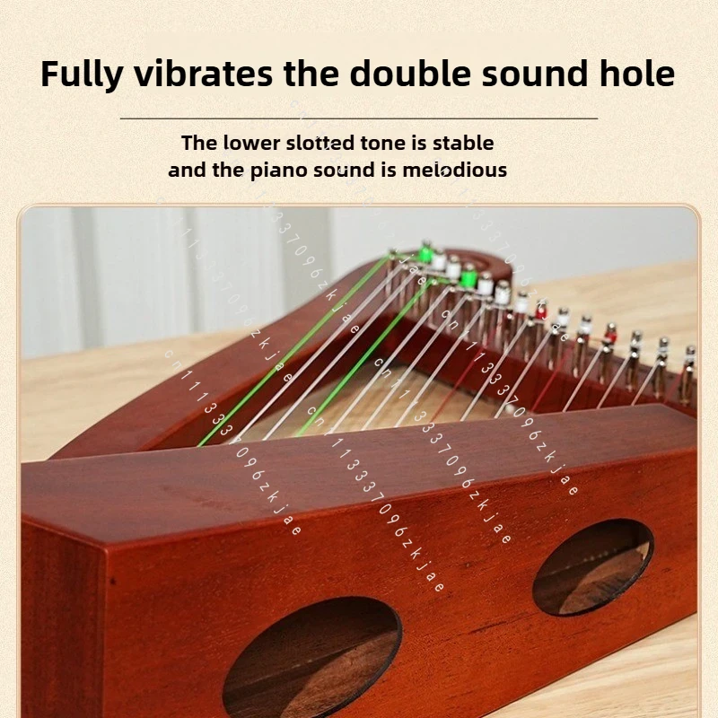 Handmade 15 Tone Harp Sound Th - Musical Instrument Strings recension och pris