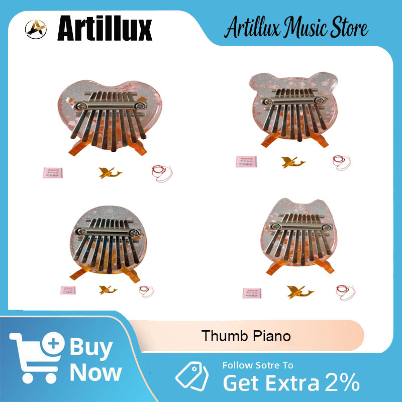 Artillux Thumb Piano Brand New - Musical Instrument Piano recension och pris