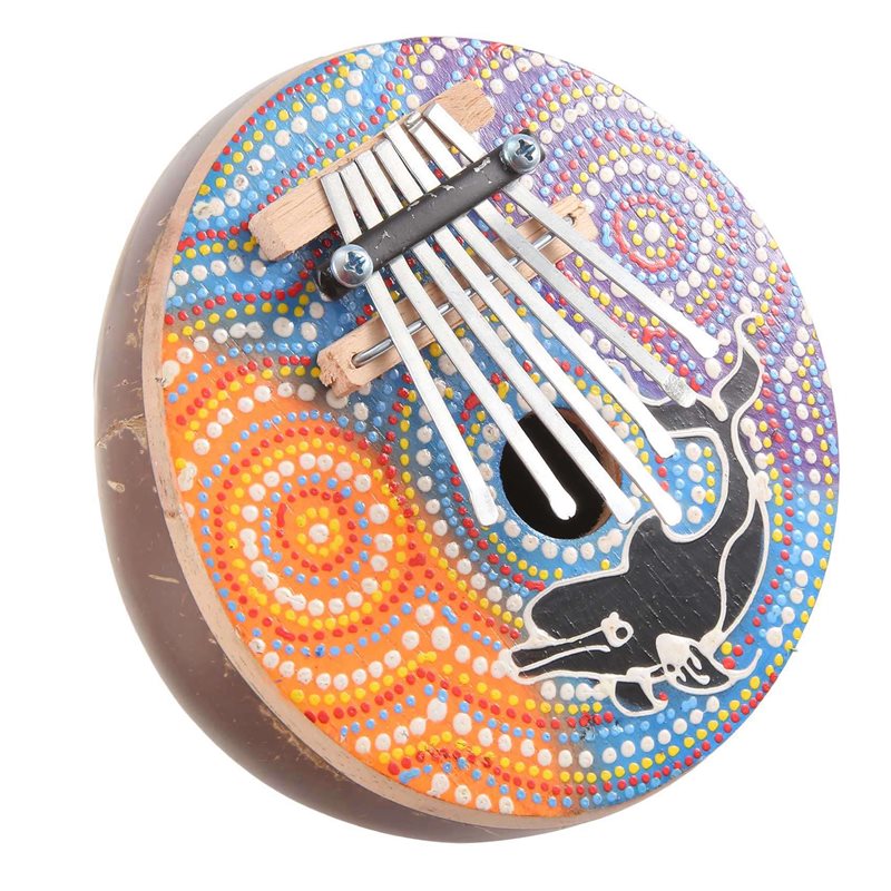 2X 7 Key Tuneable Coconut Shel - Musical Instrument Piano recension och pris