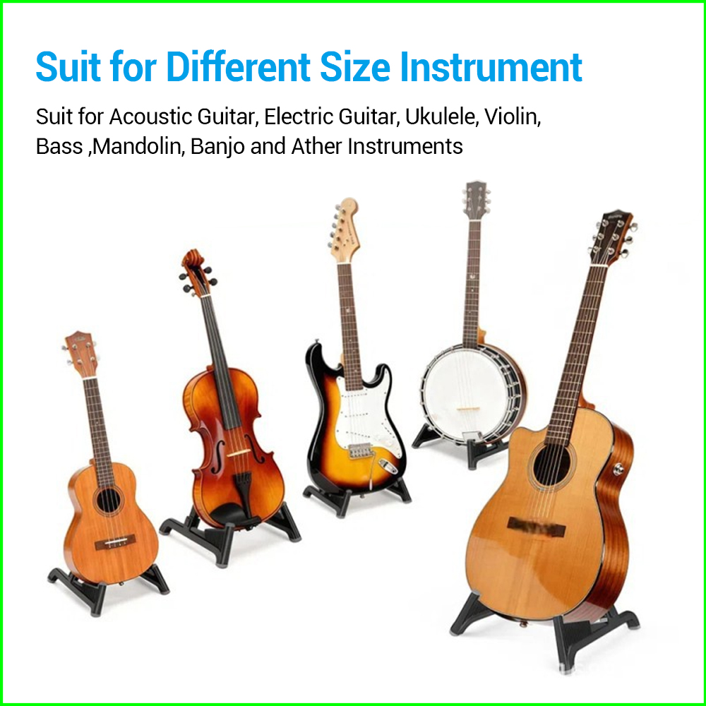 Guitar Stand - A Frame Foldabl - Musical Instrument Art recension och pris