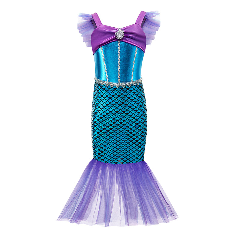 Girls Ariel Cosplay Siren Clot - Musical Instrument Trombone recension och pris