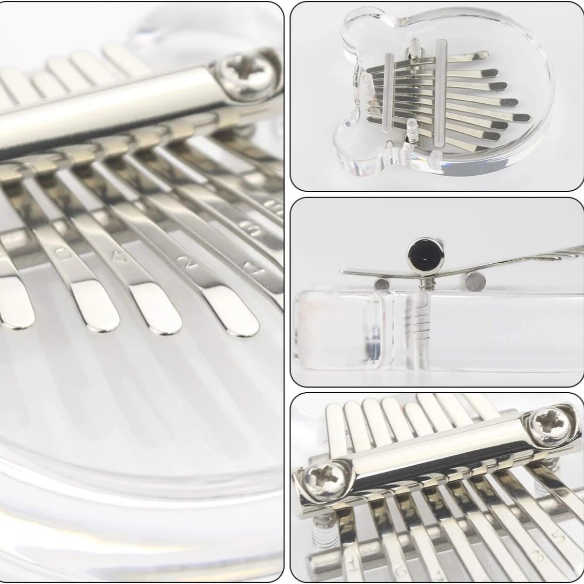 Miwayer 8 Keys Mini Kalimba Ra - Musical Instrument Piano recension och pris