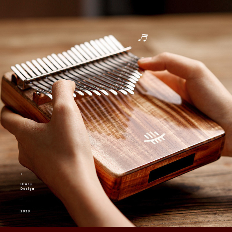 Hluru Kalimba 17 Keys with Hol - Musical Instrument Piano recension och pris