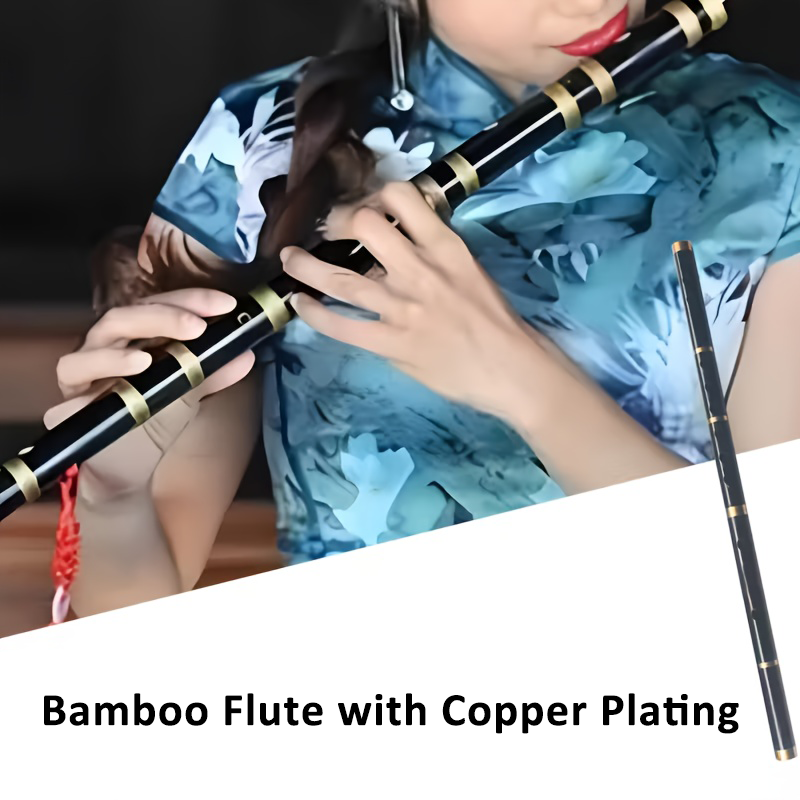 6 Holes Bamboo Flute with Copp - Musical Instrument Trombone recension och pris