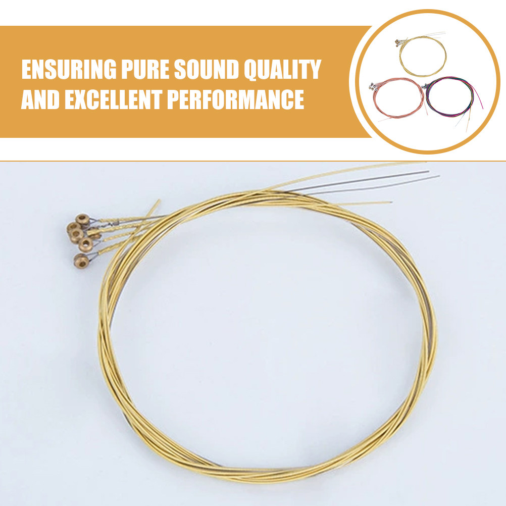Folk Guitar Strings Red Copper - Musical Instrument Strings recension och pris