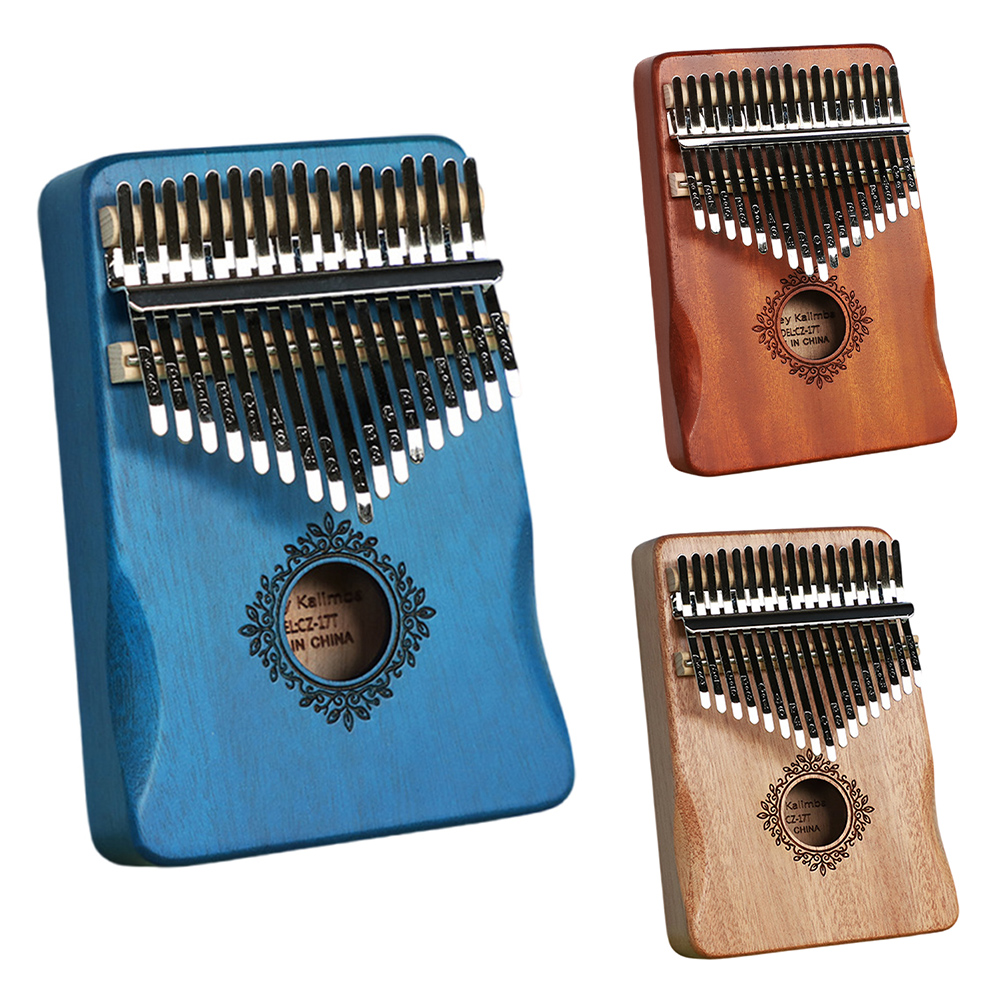 8/17Keys Mini Wooden Kalimba H - Musical Instrument Piano recension och pris