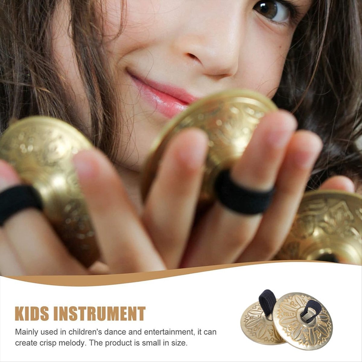 T34C Finger Cymbals, Hand Cymb - Musical Instrument Zills recension och pris
