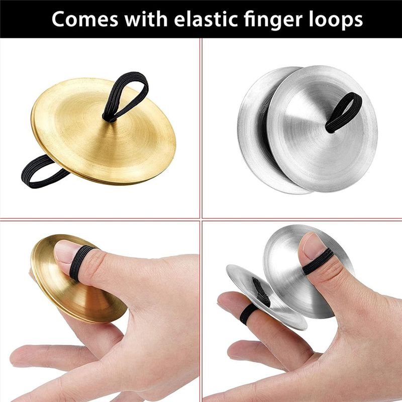 AEF6-Finger Cymbals Belly Danc - Musical Instrument Zills recension och pris