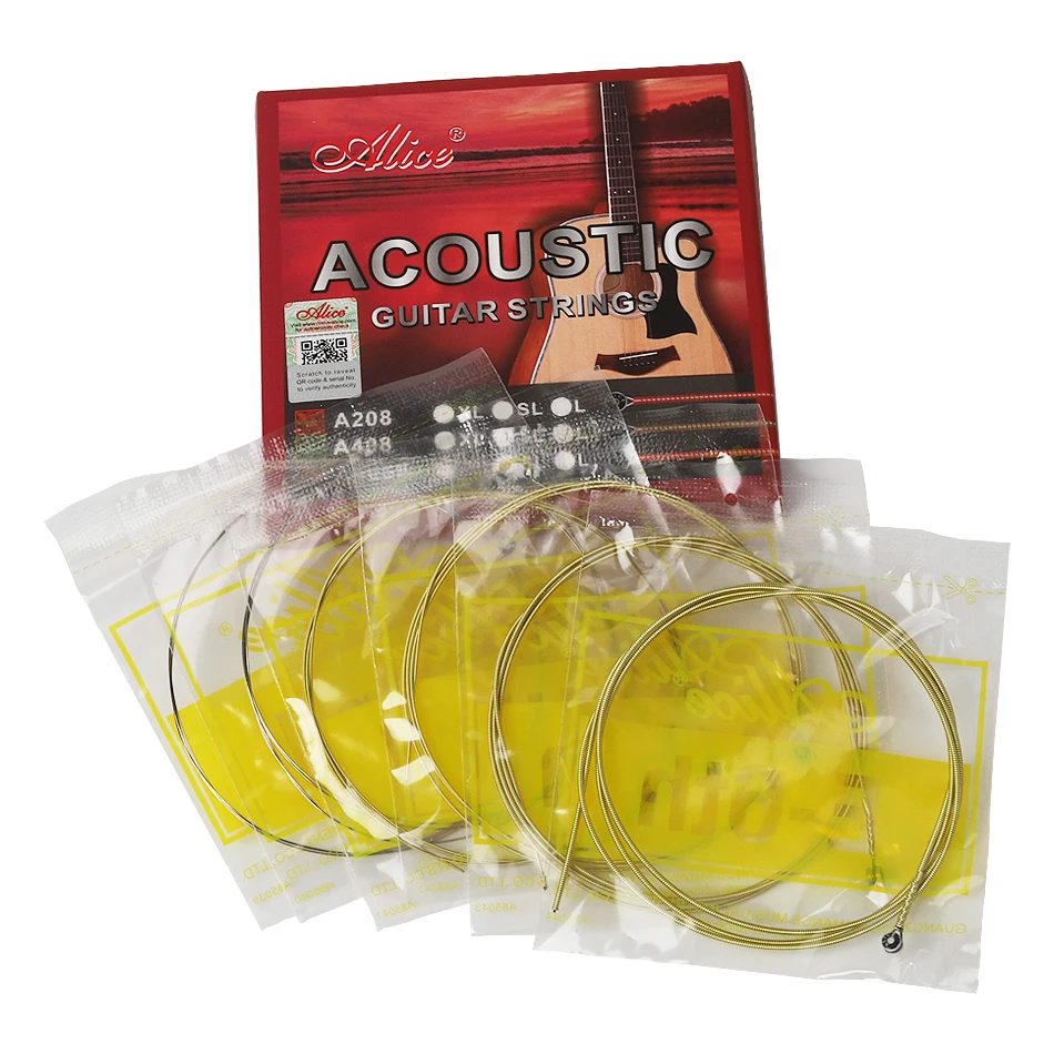 Alice A408  Full set Acoustic  - Musical Instrument Strings recension och pris