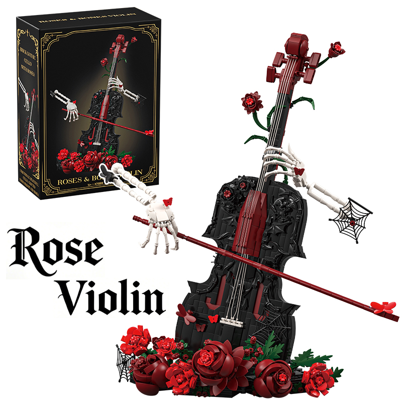 Creative Artist Skull Red Rose - Musical Instrument Manufacturers recension och pris