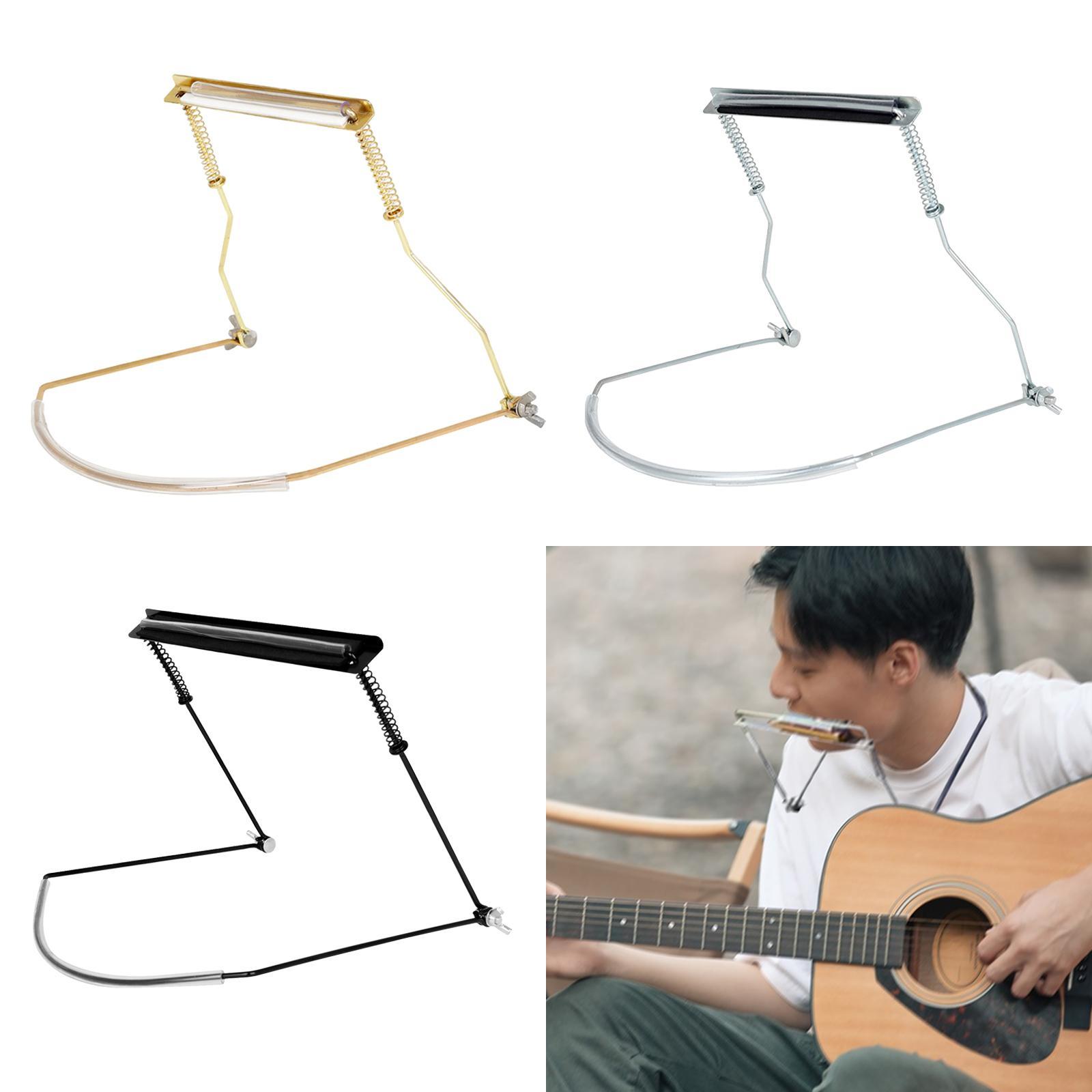Harmonica Neck Stand Accessory - Musical Instrument Using Mouth recension och pris