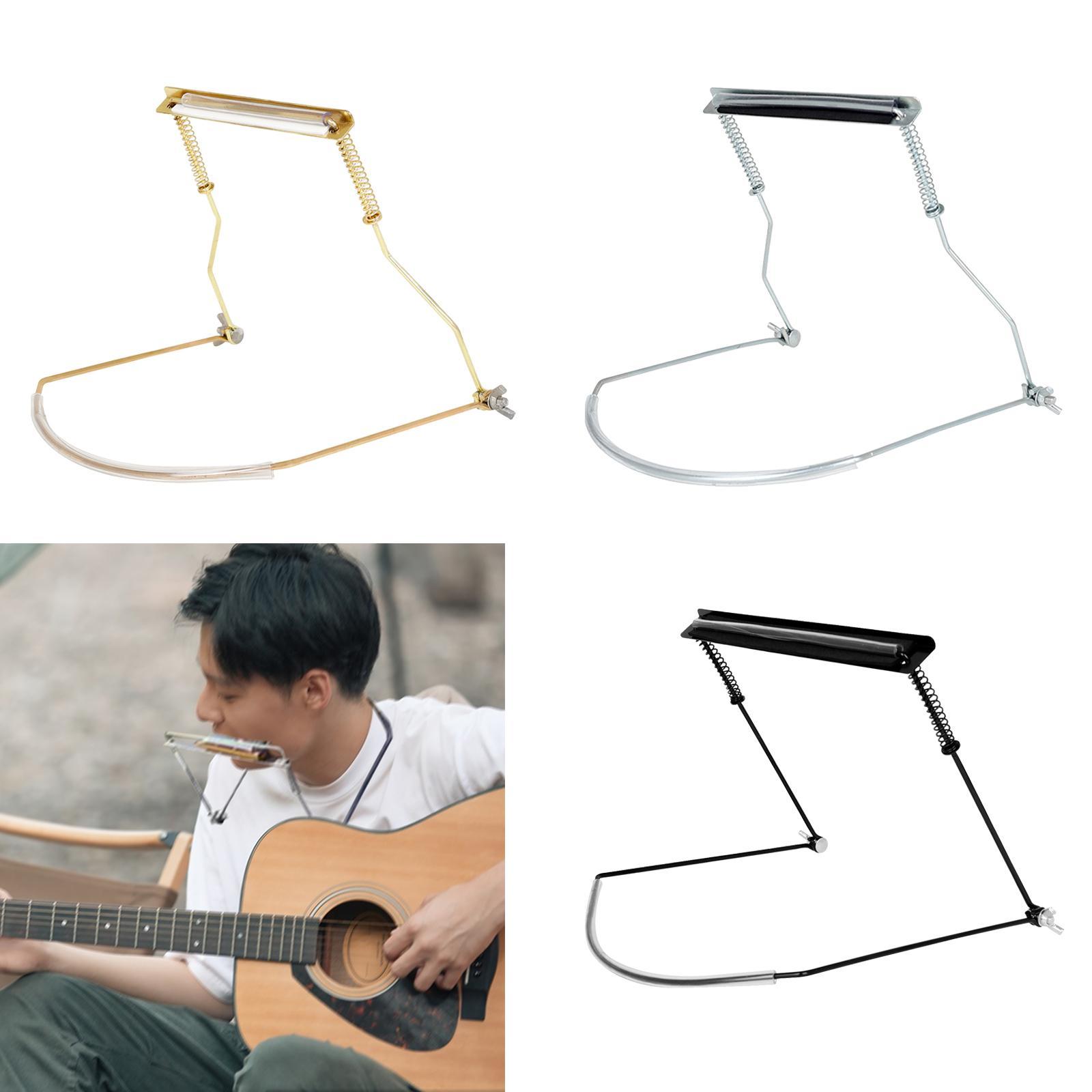 Harmonica Neck Stand Accessory - Musical Instrument Using Mouth recension och pris
