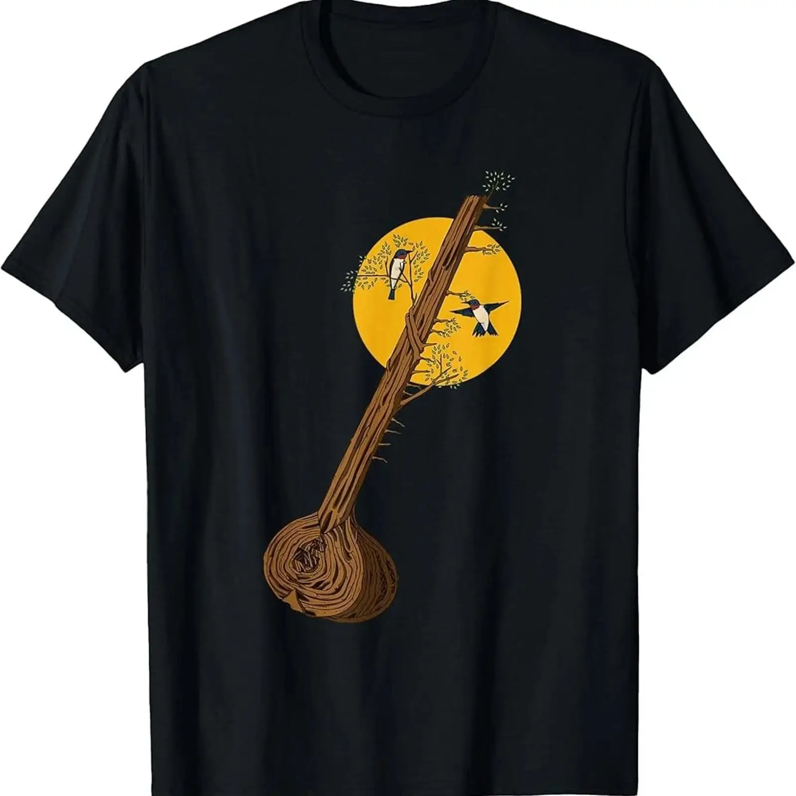 Sitar InstrumenT T Shirt Tree  - Musical Instrument Sitar recension och pris