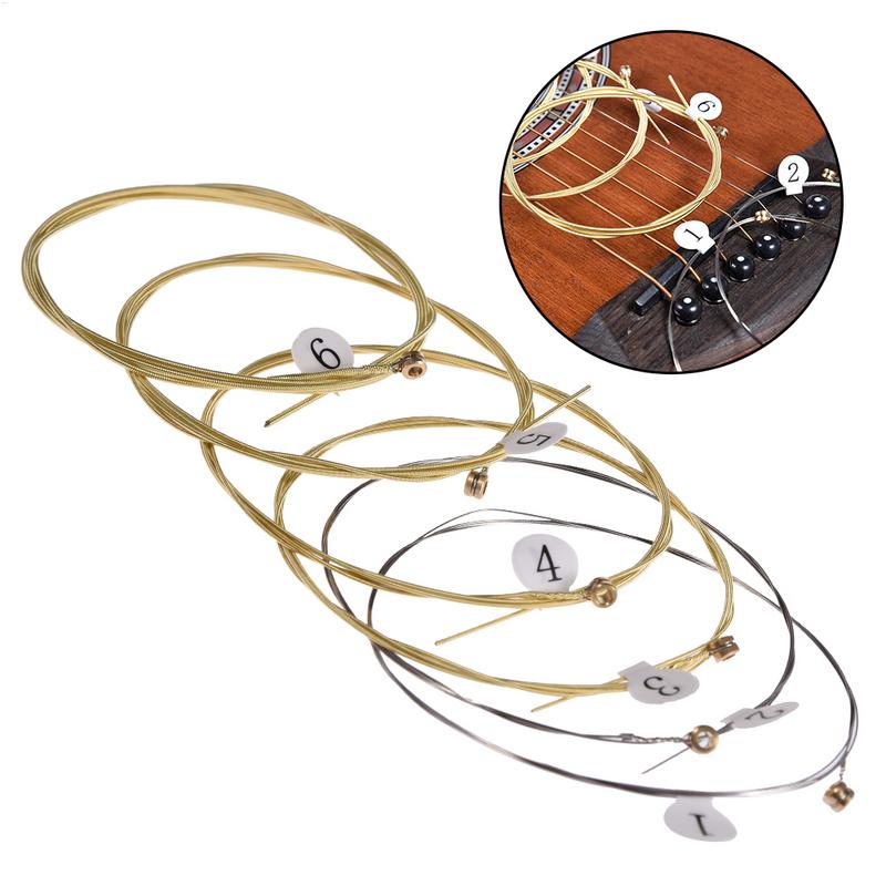 hot sale 6pcs/set Acoustic Gui - Musical Instrument Strings recension och pris