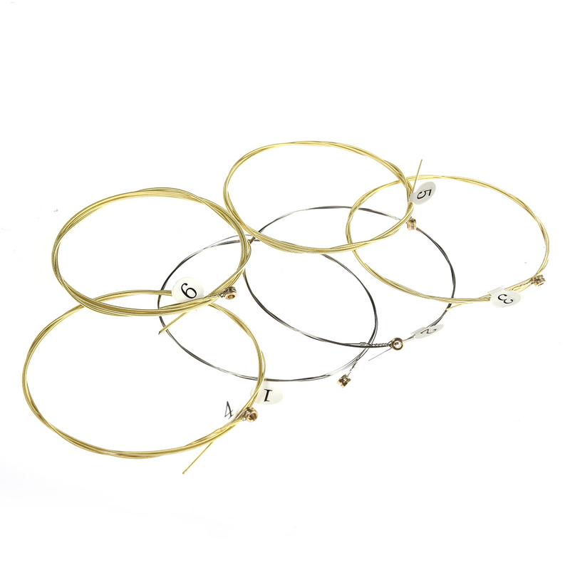 hot sale 6pcs/set Acoustic Gui - Musical Instrument Strings recension och pris