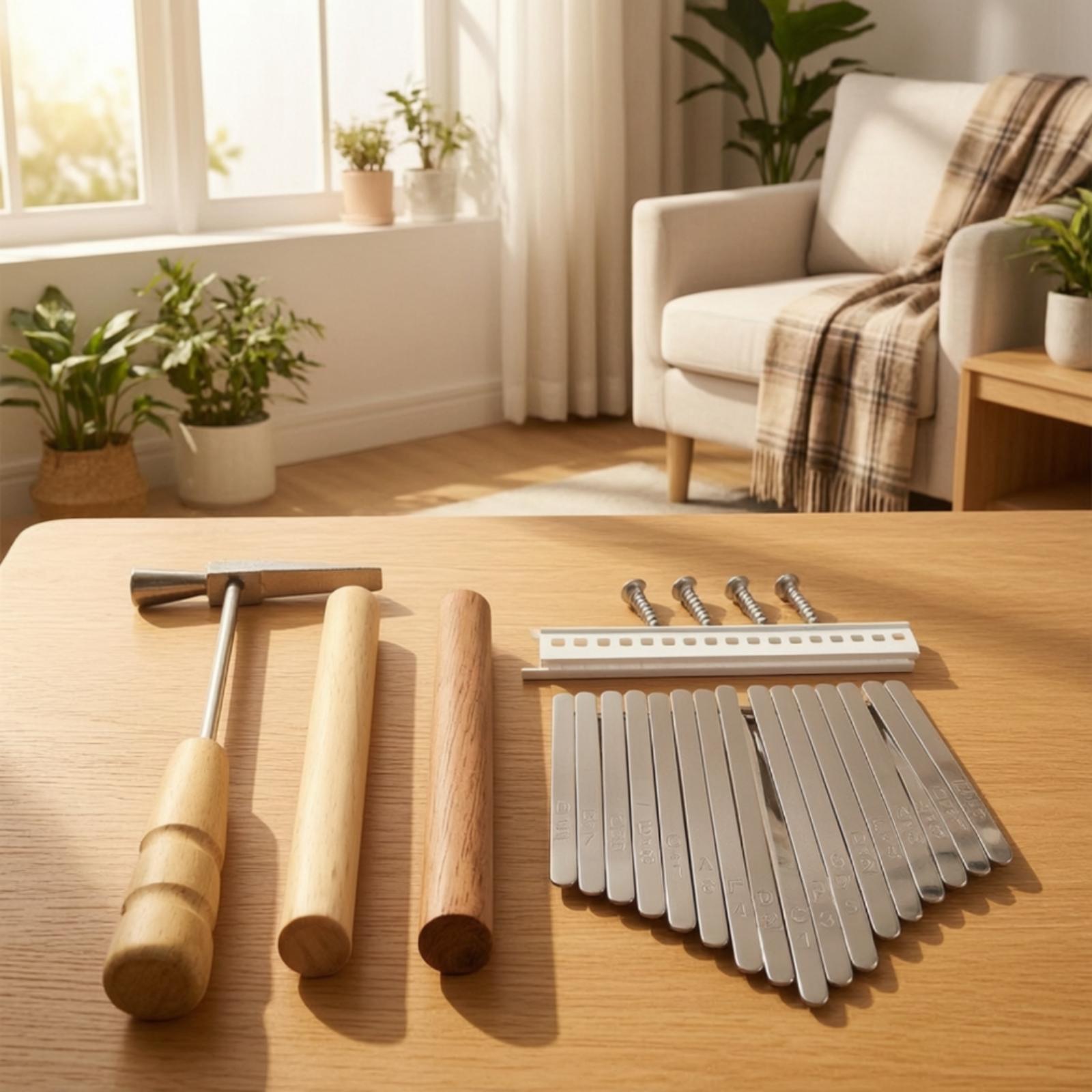 DIY Kalimba Thumb Piano 17 Key - Musical Instrument Piano recension och pris