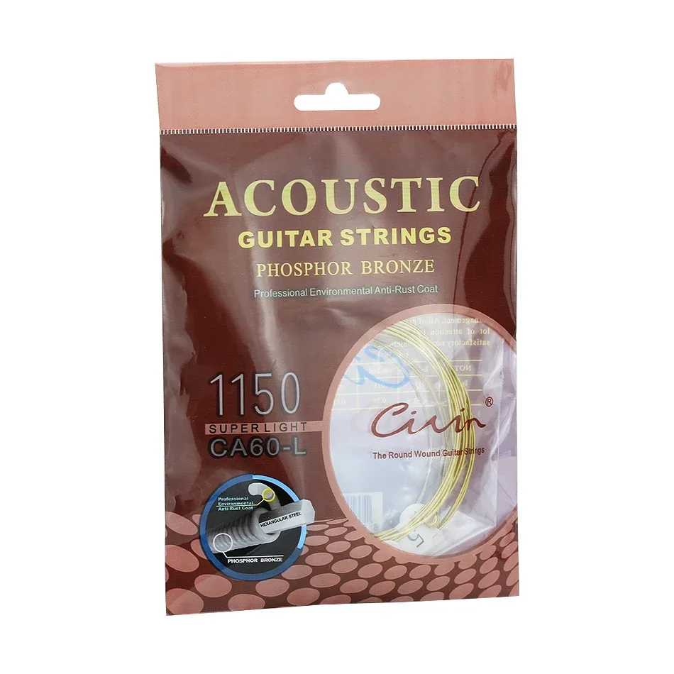 Gearlly 10 Sets Acoustic Guita - Musical Instrument Strings recension och pris