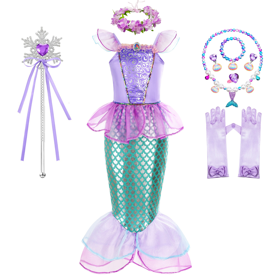 Mermaid Costume For Girls Hall - Musical Instrument Trombone recension och pris