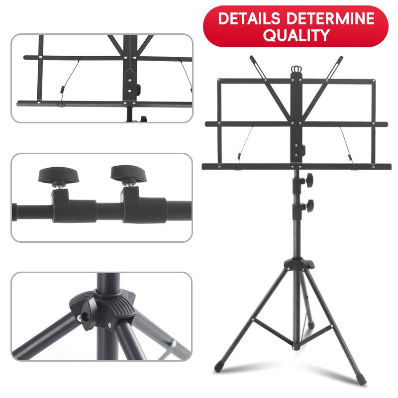 New Music Stand 2 In 1 Dual Us - Musical Instrument Book recension och pris