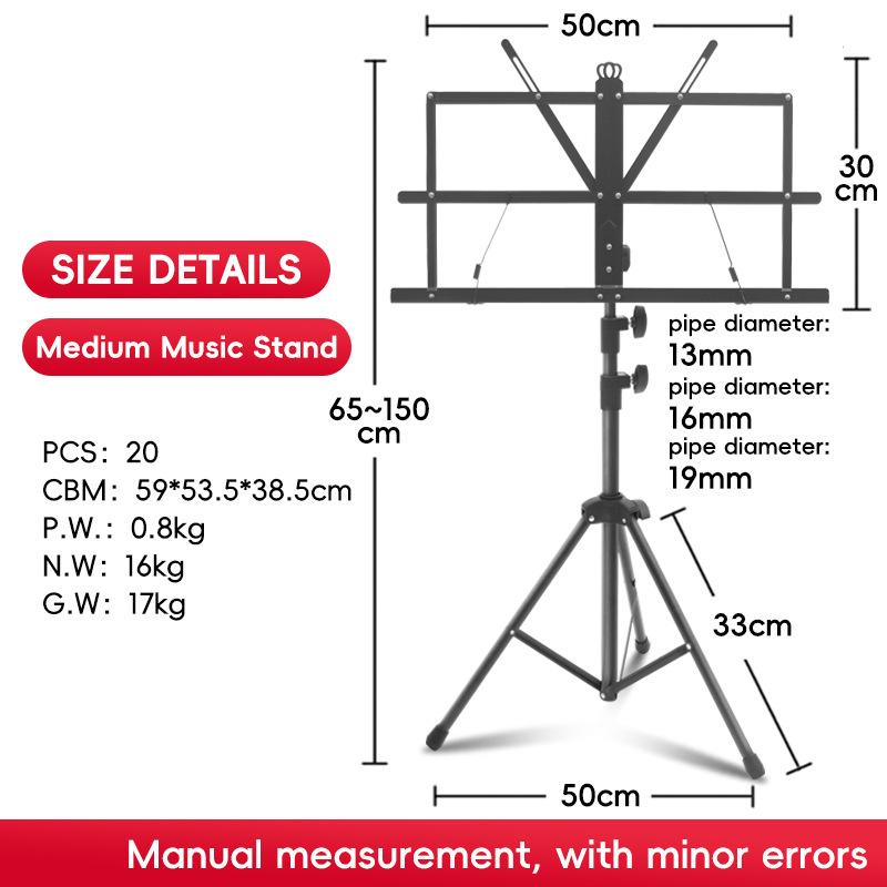 New Music Stand 2 In 1 Dual Us - Musical Instrument Book recension och pris