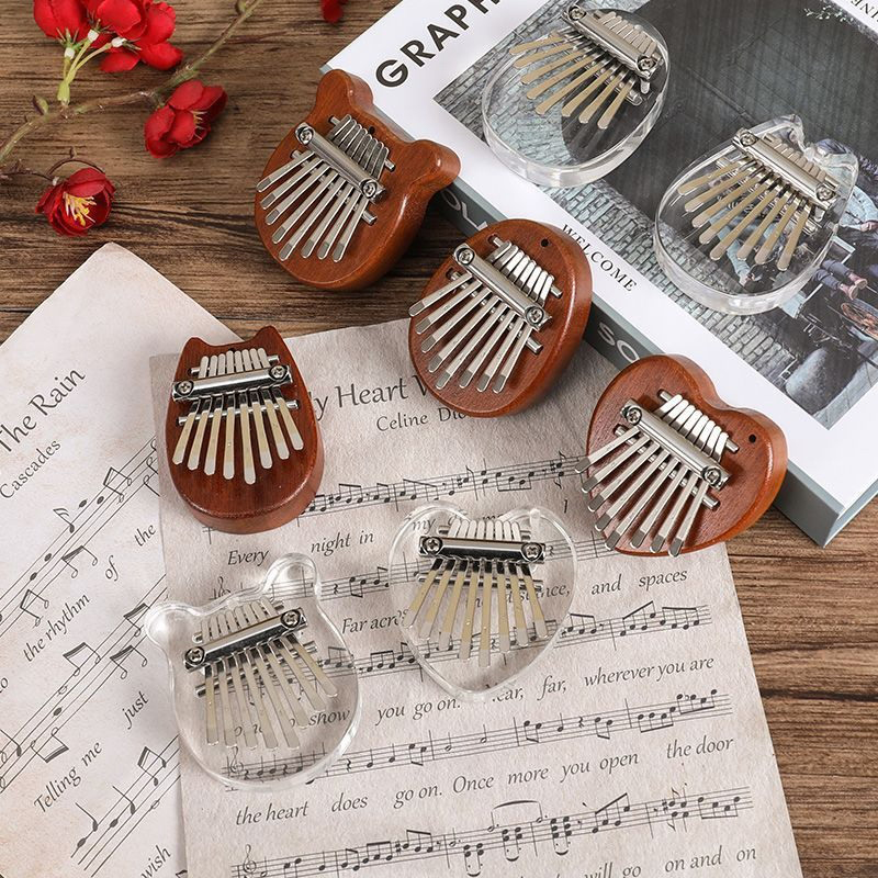 5*7cm 8Key Kalimba Thumb Piano - Musical Instrument Piano recension och pris