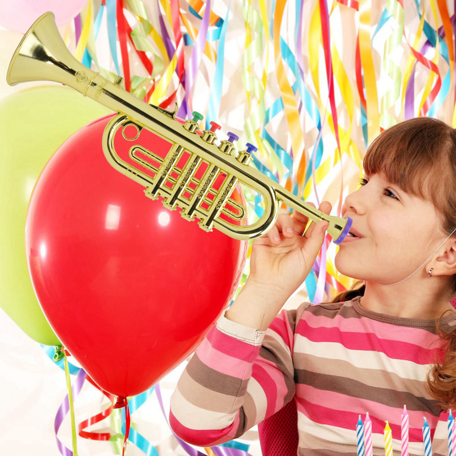 Kid Trumpet Golden Coated Plas - Musical Instrument Trombone recension och pris