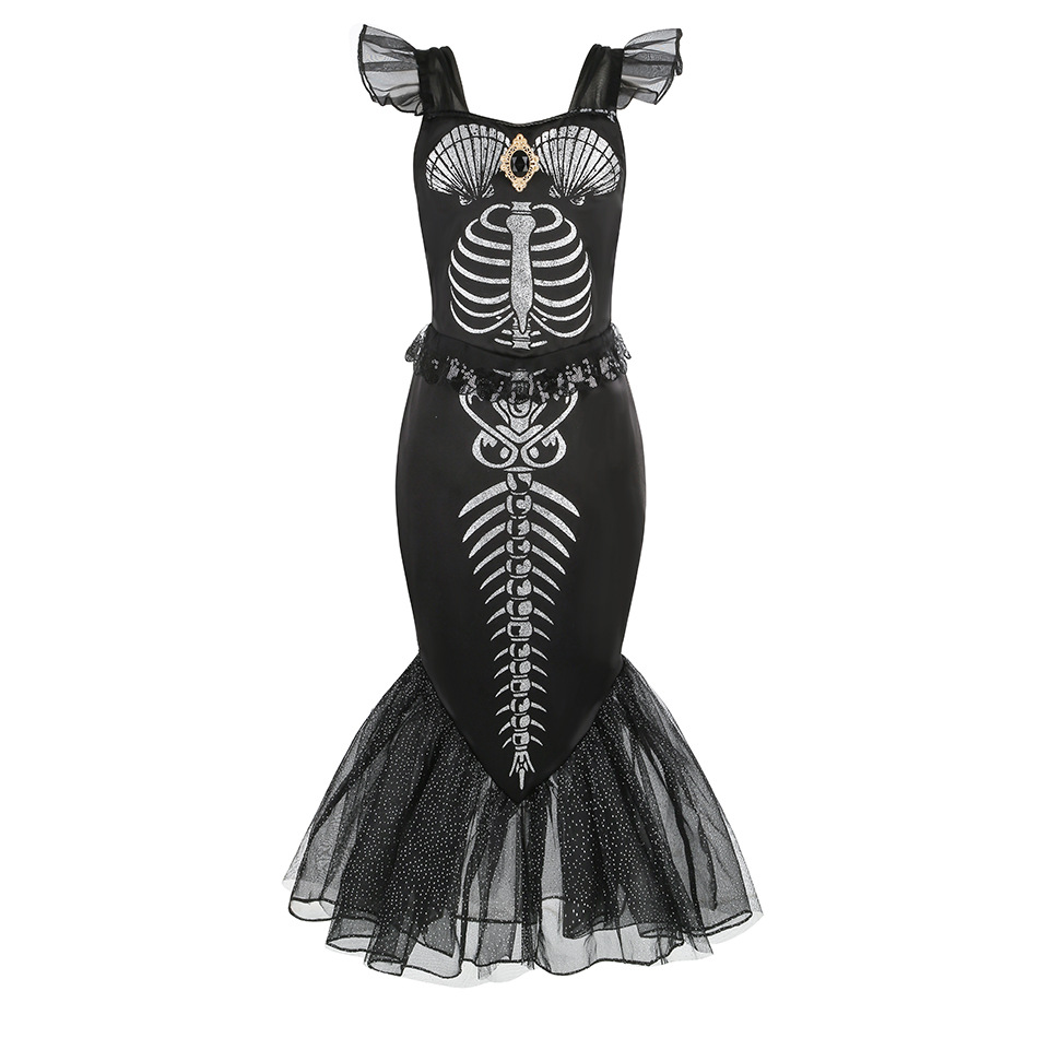 Horro Mermaid Skeleton Costume - Musical Instrument Trombone recension och pris