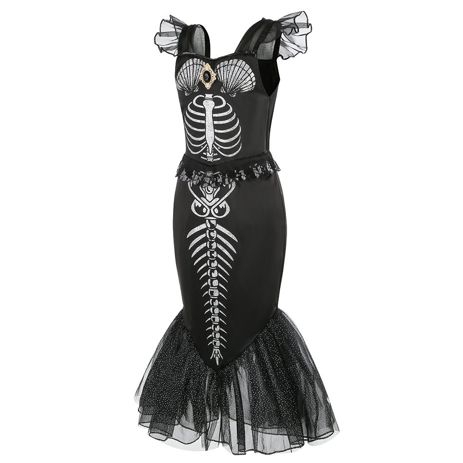Horro Mermaid Skeleton Costume - Musical Instrument Trombone recension och pris