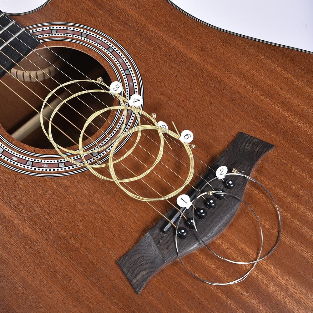 6pcs/set Universal Acoustic Gu - Musical Instrument Strings recension och pris