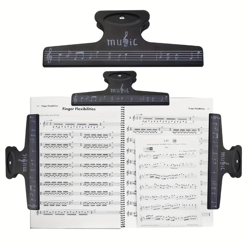 Sheet Music Clip Stationery Fo - Musical Instrument Book recension och pris