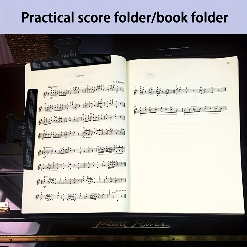 Sheet Music Clip Stationery Fo - Musical Instrument Book recension och pris