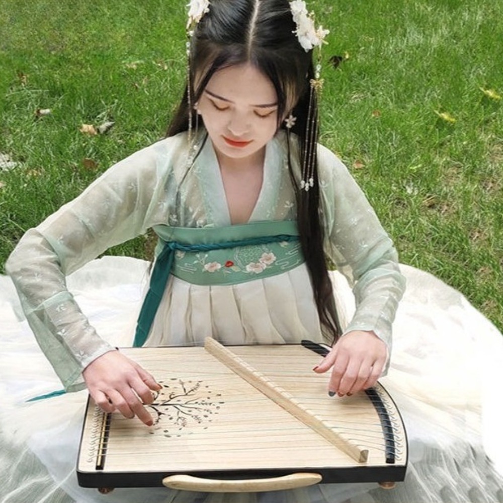 Wooden 21-string Mini Guzheng  - Musical Instrument Oud recension och pris