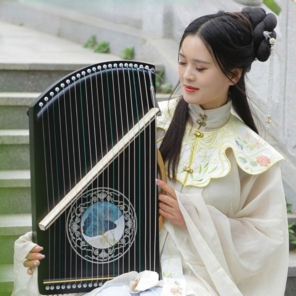 Wooden 21-string Mini Guzheng  - Musical Instrument Oud recension och pris