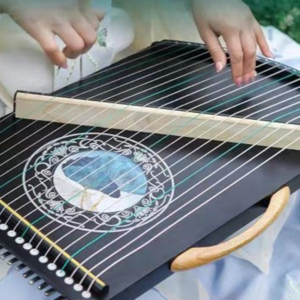 Wooden 21-string Mini Guzheng  - Musical Instrument Oud recension och pris