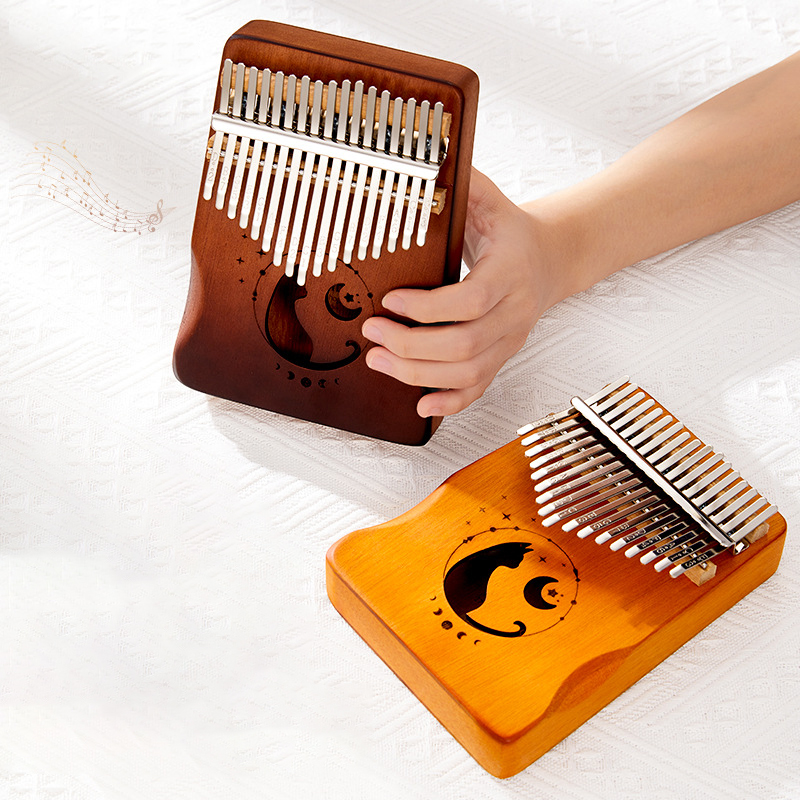 17 Keys Kalimba Gradient Color - Musical Instrument Book recension och pris