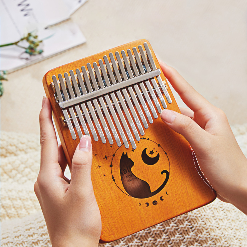 17 Keys Kalimba Gradient Color - Musical Instrument Book recension och pris