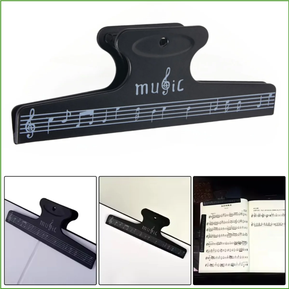 Sheet Music Clips Book Page No - Musical Instrument Book recension och pris